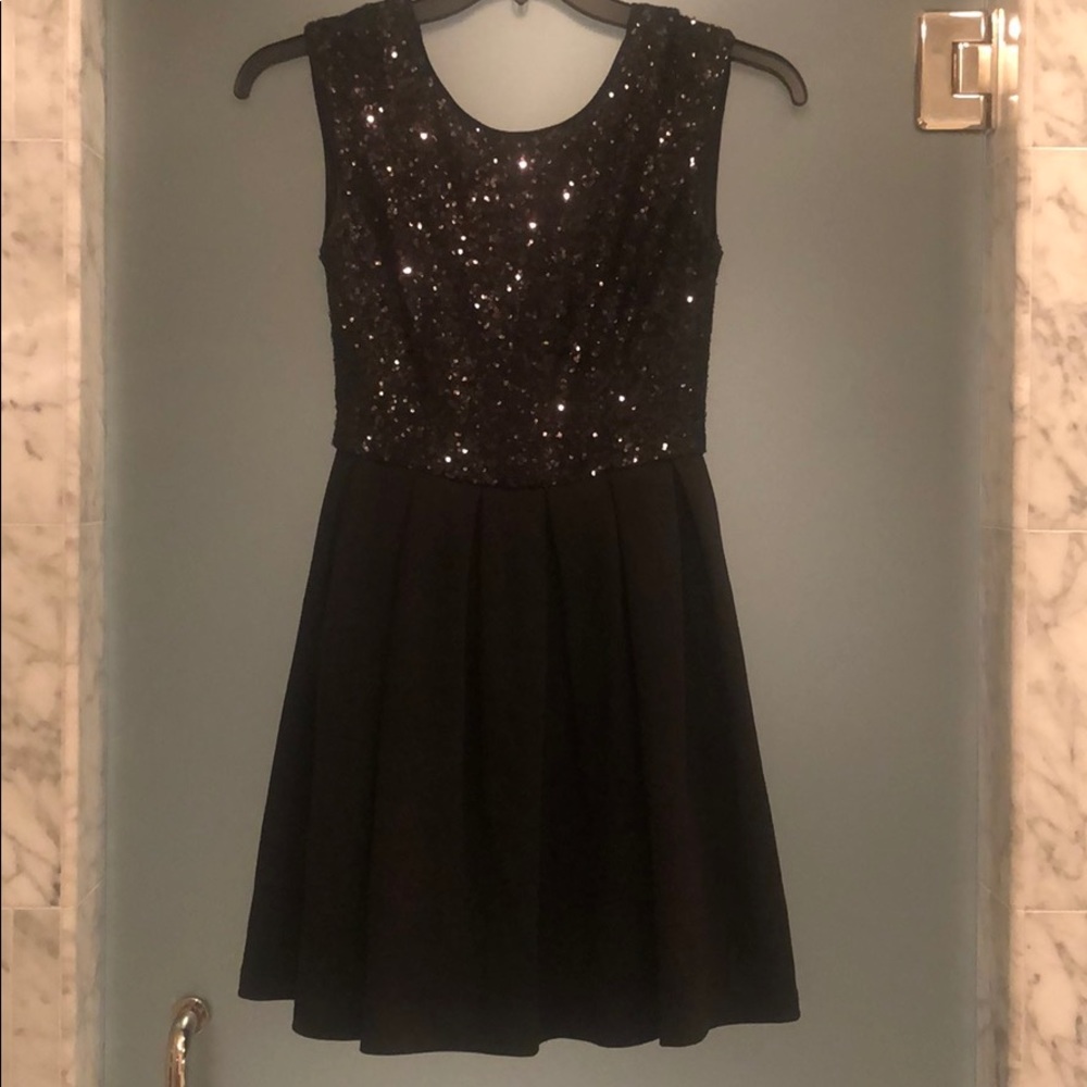 Sparkly Black Dress